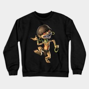 Aztec Mythical Creature Chaneque Crewneck Sweatshirt